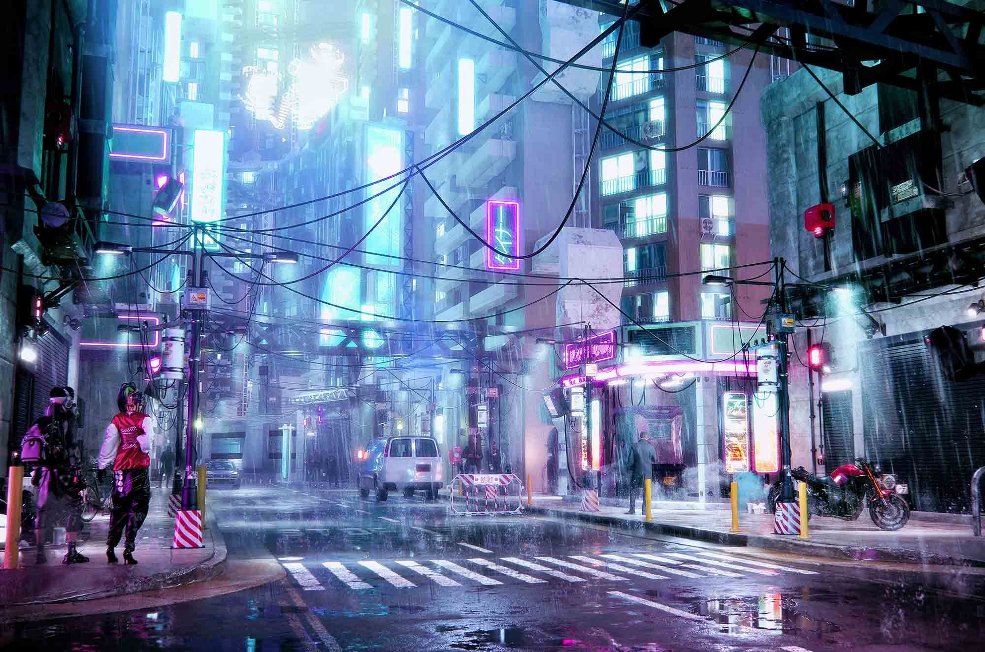 enscape users render cyberpunk 2077