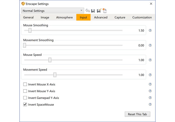 Enscape settings Revit-1