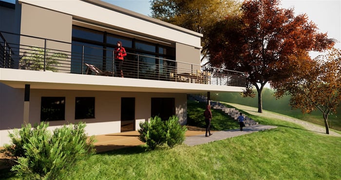 External render with assets