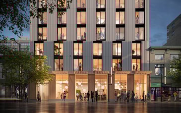Intelligent City Enscape-rendered building image
