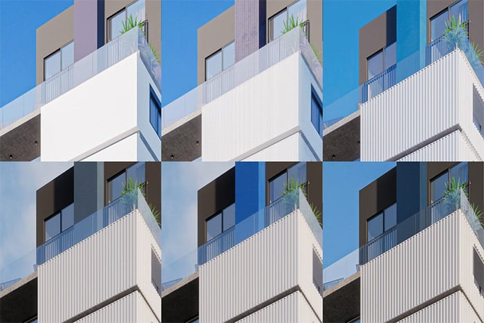 Paulo Facade Material Study