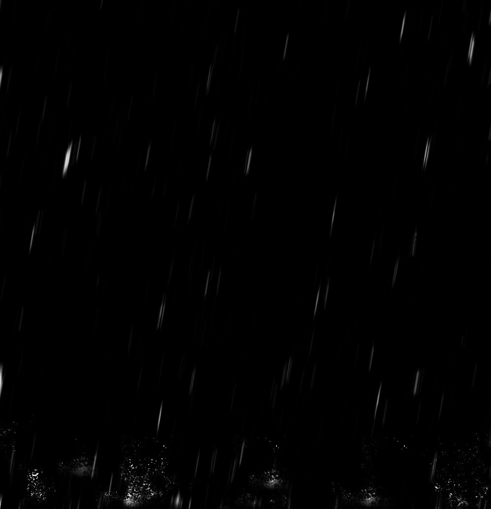 雨中逃生