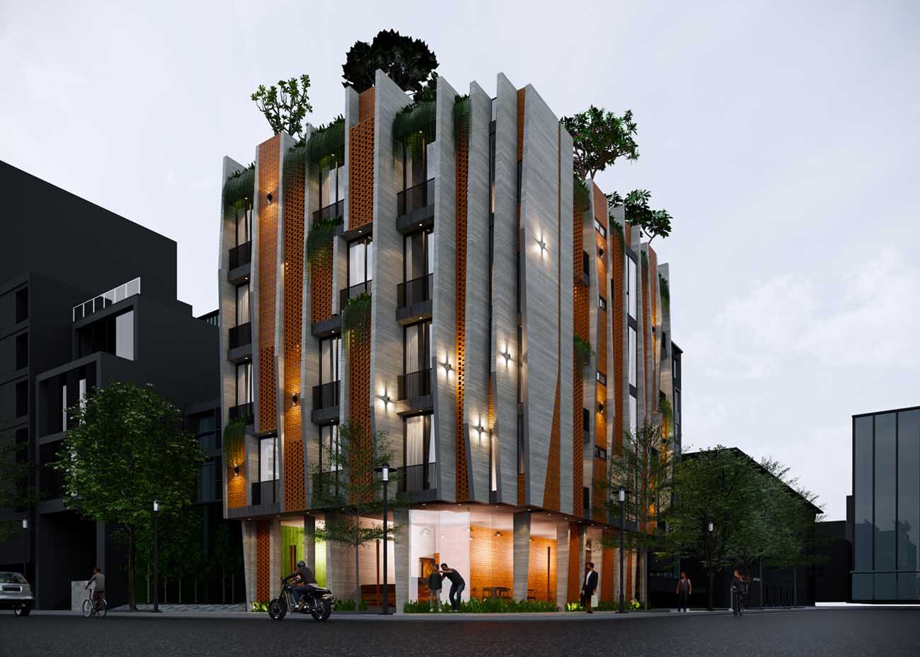 Residential exterior render