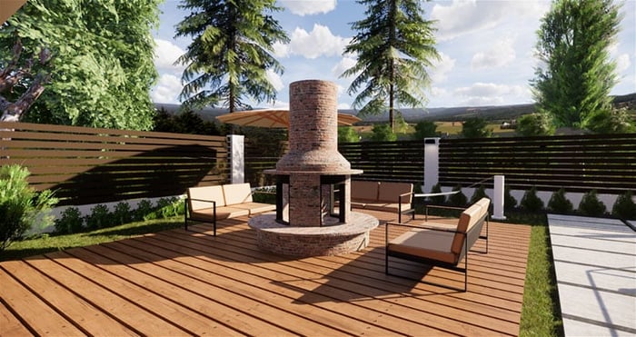 Terrace example
