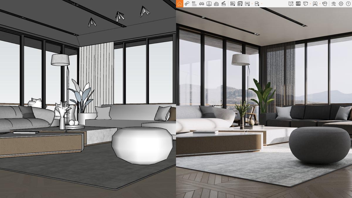 Enscape for Vectorworks: Improvements to Views With Service Pack 3.4.1