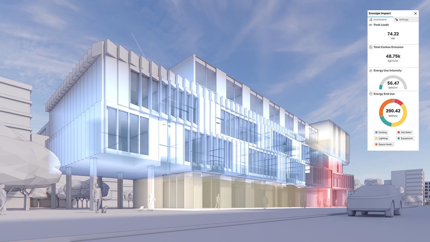 How to Use Enscape Impact for Building Performance Analysis