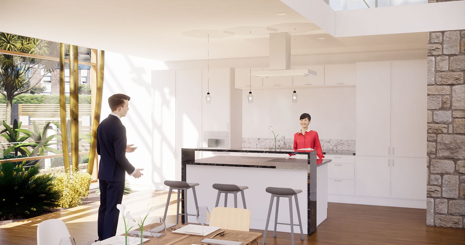 Open kitchen still image – Better example
