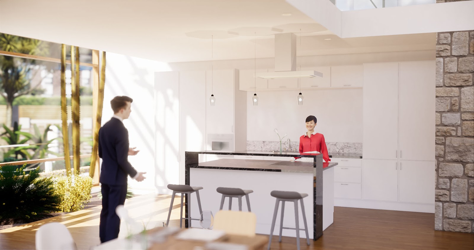 Open kitchen still image – Best example