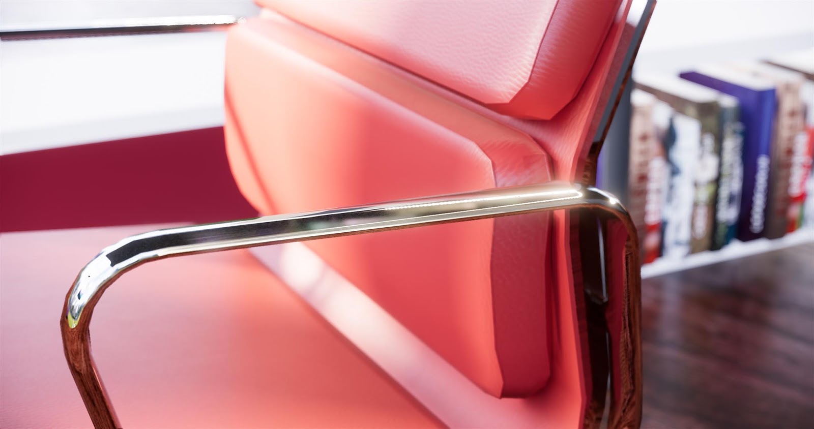 Detailed view of chair