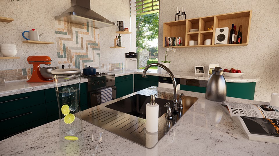 A very clean sink