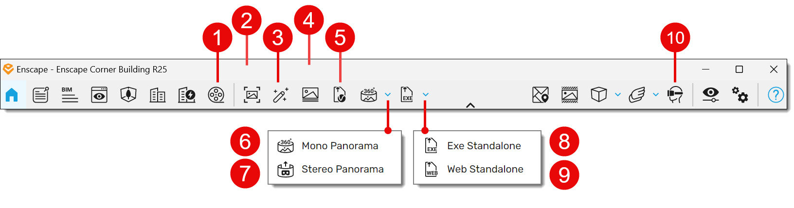 Enscape Export and File Format Options