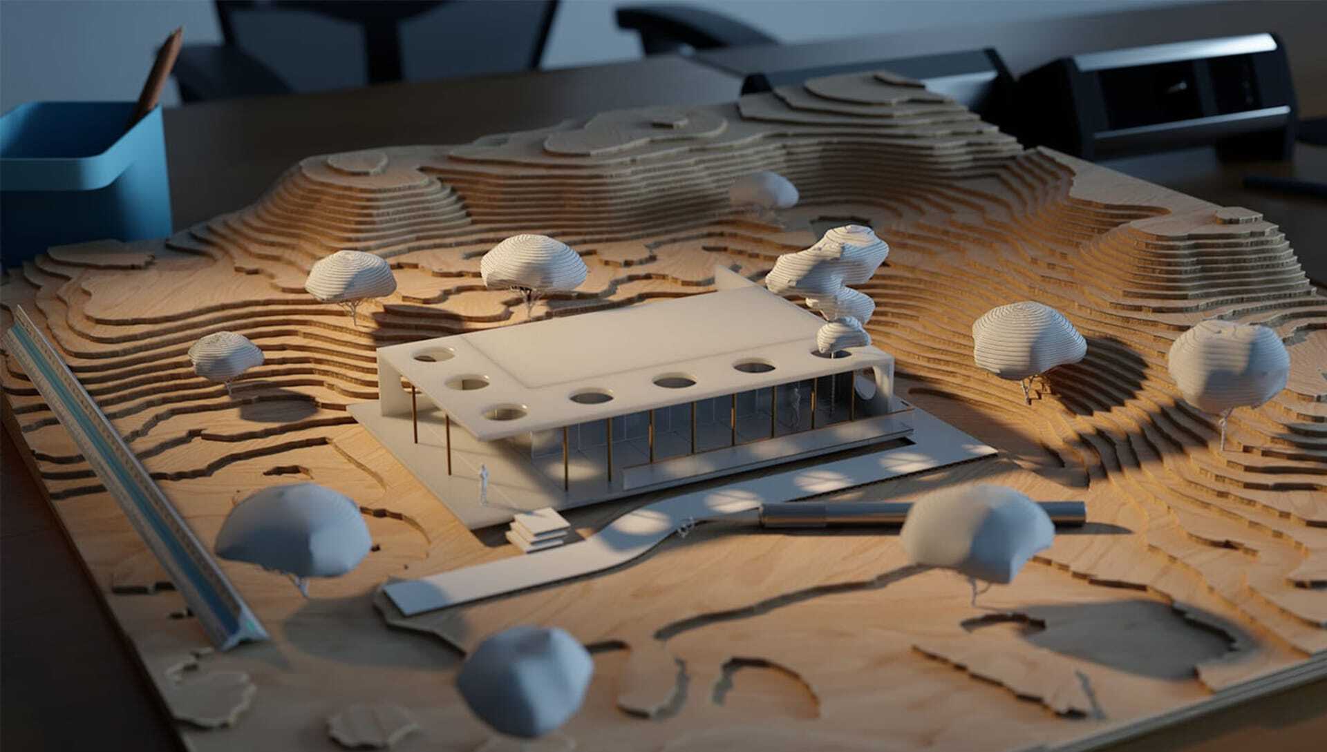 Architectural model vs architectural rendering: Visualizing design