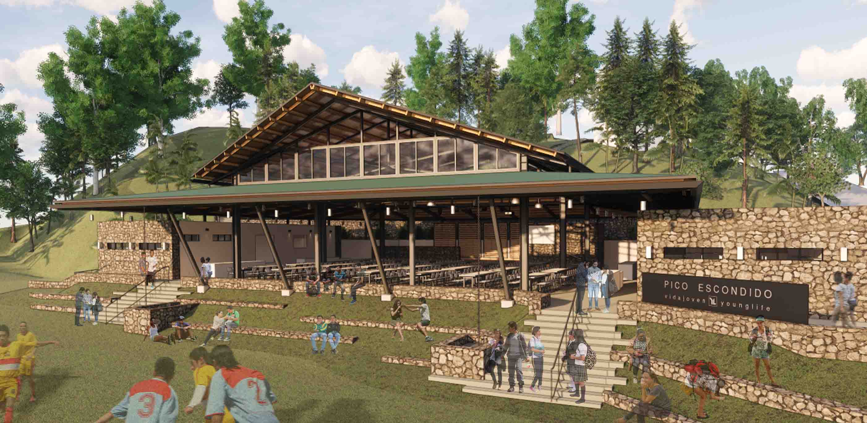 Pico Escondido Design by 100 Fold Studio and Overland Partners